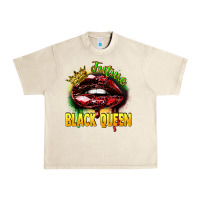 Sandshell Future black queen Urban Heavy Tee - FaDigitalArtStudio