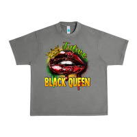 Tornado Future black queen Urban Heavy Tee - FaDigitalArtStudio