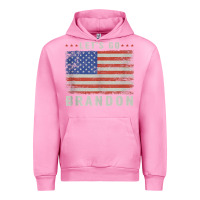 Fuchsia Pink let’s go brandon funny vintage american flag tank top Urban Hoodie - linhVisuals