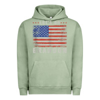 Pigment Oil Green let’s go brandon funny vintage american flag tank top Urban Hoodie - linhVisuals