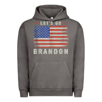 Pigment Tornado let’s go brandon funny vintage american flag tank top Urban Hoodie - linhVisuals