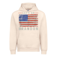 Sandshell let’s go brandon funny vintage american flag tank top Urban Hoodie - linhVisuals