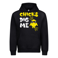 Black chicks dig me Urban Hoodie - linhVisuals