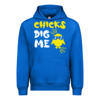 Cobalt chicks dig me Urban Hoodie - linhVisuals