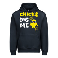 Navy chicks dig me Urban Hoodie - linhVisuals