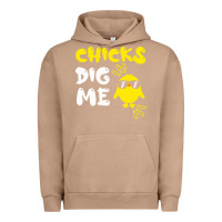 Pigment Burro chicks dig me Urban Hoodie - linhVisuals
