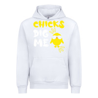 White chicks dig me Urban Hoodie - linhVisuals