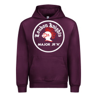 Mauve Wine chl retro ohl knights Urban Hoodie - linhVisuals