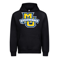 Black marquett Urban Hoodie - linhVisuals