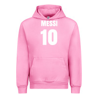 Fuchsia Pink messi 10 Urban Hoodie - linhVisuals