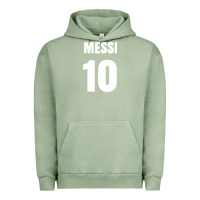 Pigment Oil Green messi 10 Urban Hoodie - linhVisuals