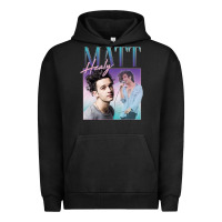 Pigment Black matt healy homage Urban Hoodie - linhVisuals