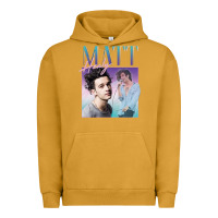 Pigment Peanut Butter matt healy homage Urban Hoodie - linhVisuals