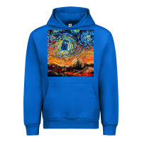 Cobalt van gogh never saw gallifrey Urban Hoodie - linhVisuals