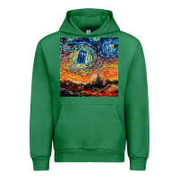 Emerald van gogh never saw gallifrey Urban Hoodie - linhVisuals