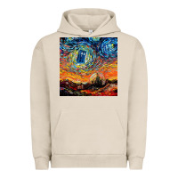 Pigment French Oak van gogh never saw gallifrey Urban Hoodie - linhVisuals