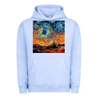 Pigment Grape Ice van gogh never saw gallifrey Urban Hoodie - linhVisuals