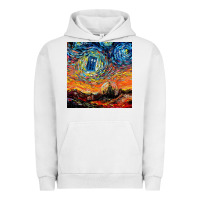 Pigment Lunar Rock van gogh never saw gallifrey Urban Hoodie - linhVisuals