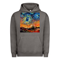 Pigment Tornado van gogh never saw gallifrey Urban Hoodie - linhVisuals