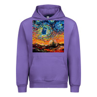 Tulip van gogh never saw gallifrey Urban Hoodie - linhVisuals