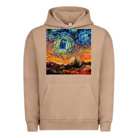 Pigment Burro van gogh never saw gallifrey Urban Hoodie - linhVisuals