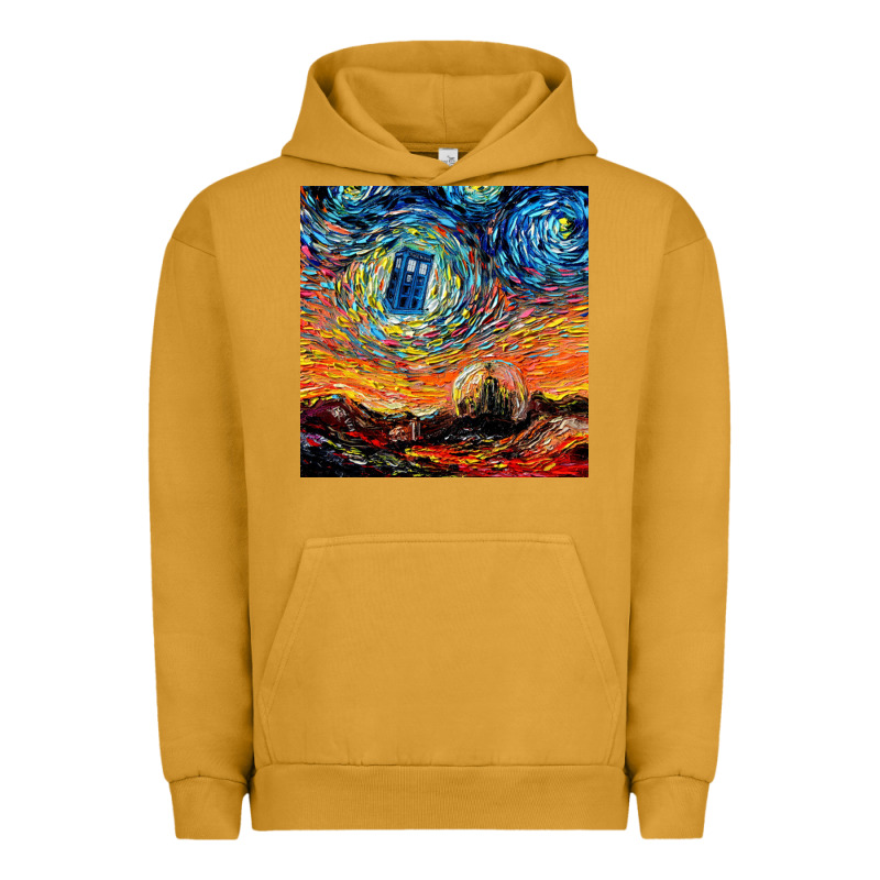 Van Gogh Never Saw Gallifrey Urban Hoodie by linhVisuals | Teevron