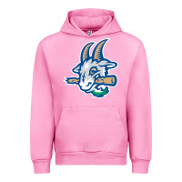 Fuchsia Pink hartford-yard-goats Urban Hoodie - linhVisuals