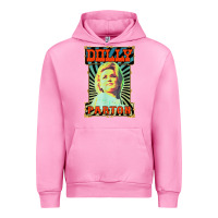 Fuchsia Pink #parton vintage Urban Hoodie - linhVisuals