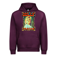 Mauve Wine #parton vintage Urban Hoodie - linhVisuals