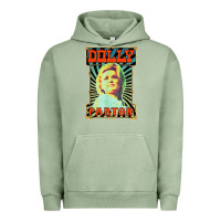Pigment Oil Green #parton vintage Urban Hoodie - linhVisuals