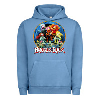 Pigment Pebble Blue fraggle rock classic Urban Hoodie - linhVisuals