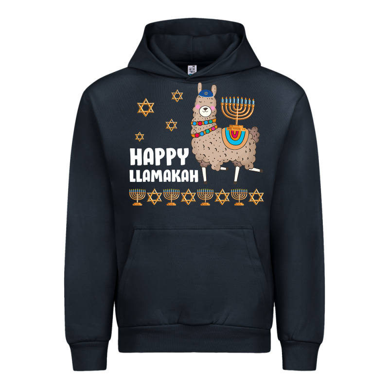 Happy Llamakah Llama Withorah Jewish Urban Hoodie by linhVisuals | Teevron