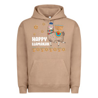Pigment Burro happy llamakah llama withorah jewish Urban Hoodie - linhVisuals
