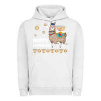 Pigment Lunar Rock happy llamakah llama withorah jewish Urban Hoodie - linhVisuals