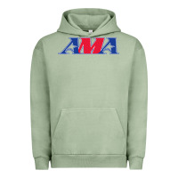 Pigment Oil Green american motorcyclist association (AMA) Urban Hoodie - linhVisuals