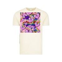 Vintage Arctic pride heart seamless pattern Vintage Tee - FaDigitalArtStudio