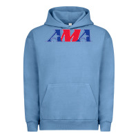 Pigment Pebble Blue american motorcyclist association (AMA) Urban Hoodie - linhVisuals