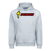 Heather Grey Specialized Bikes Bicycle Urban Hoodie - linhVisuals