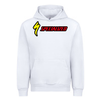 White Specialized Bikes Bicycle Urban Hoodie - linhVisuals