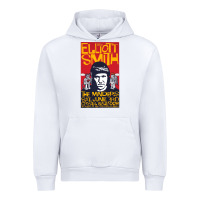 White Elliott Smith Urban Hoodie - linhVisuals