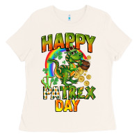Bone Happy St. Patrex Day Ladies Tee - CowGirlArtShop