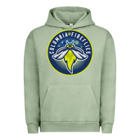 Pigment Oil Green the-columbia-fireflies-merch Urban Hoodie - linhVisuals