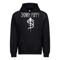 Black Skinny Puppy Urban Hoodie - linhVisuals