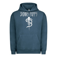 Pigment Midnight Navy Skinny Puppy Urban Hoodie - linhVisuals