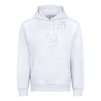 White Skinny Puppy Urban Hoodie - linhVisuals
