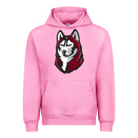 Fuchsia Pink bloomsburg huskies Urban Hoodie - linhVisuals