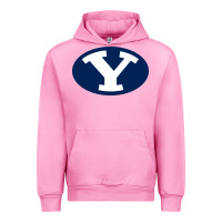 Fuchsia Pink byu couga s Urban Hoodie - linhVisuals