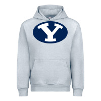 Heather Grey byu couga s Urban Hoodie - linhVisuals