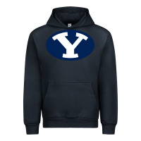 Navy byu couga s Urban Hoodie - linhVisuals