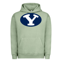 Pigment Oil Green byu couga s Urban Hoodie - linhVisuals